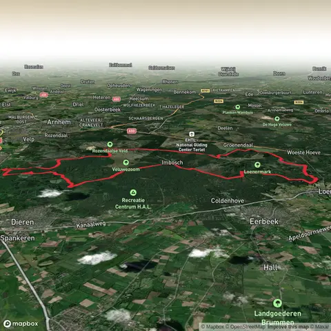Veluwezoom and Loenermark via Lange Juffer