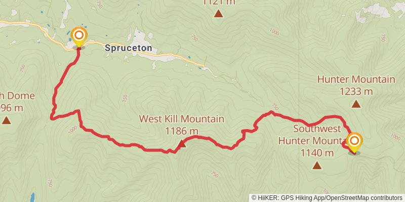 Devil's Path stage 3 Map