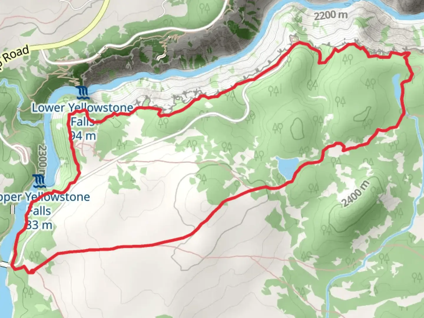 An image depicting the trail Clear and Lily Pad Lake - South Rim Loop Trail and its surrounding area.