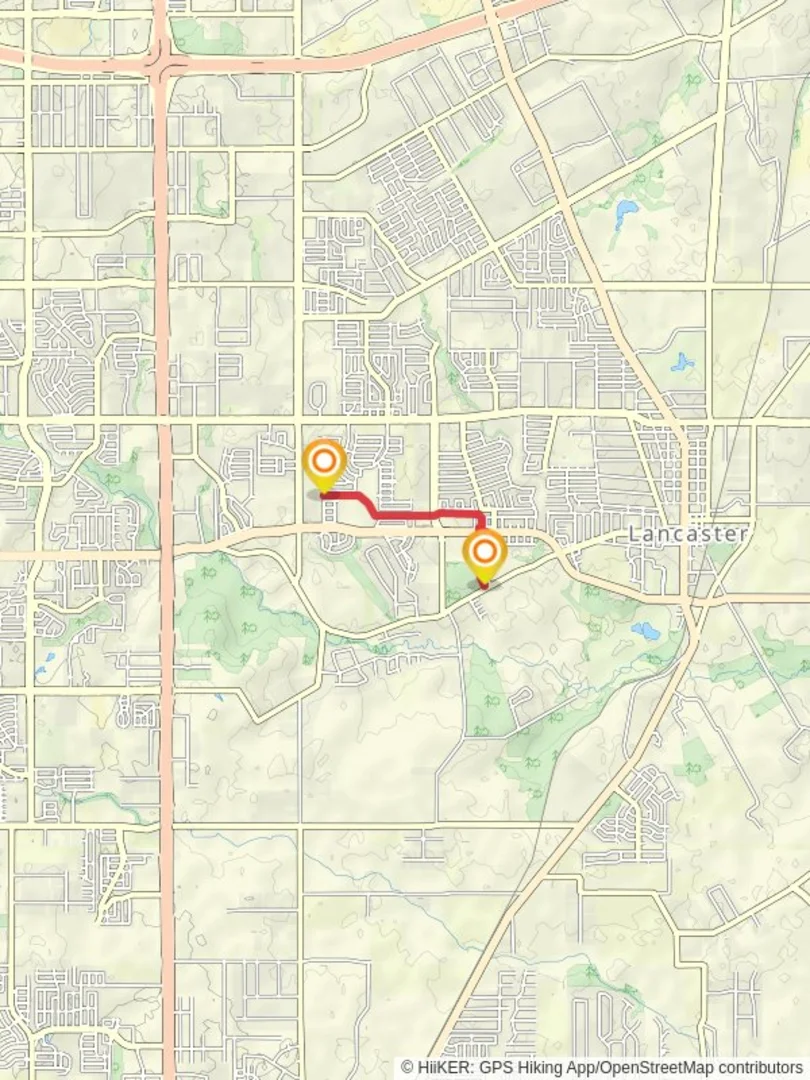 Pleasant Run Hike Trail Dallas County Texas - Main Image