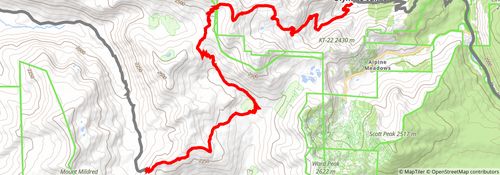 American Discovery Trail South Route stage 376 Map