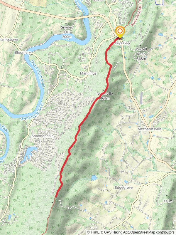 Neersville via Appalachian Trail