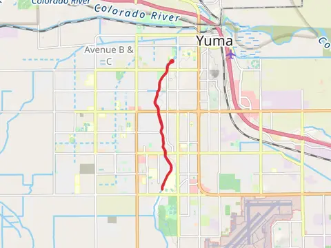 East Main Canal Linear Park Out and Back