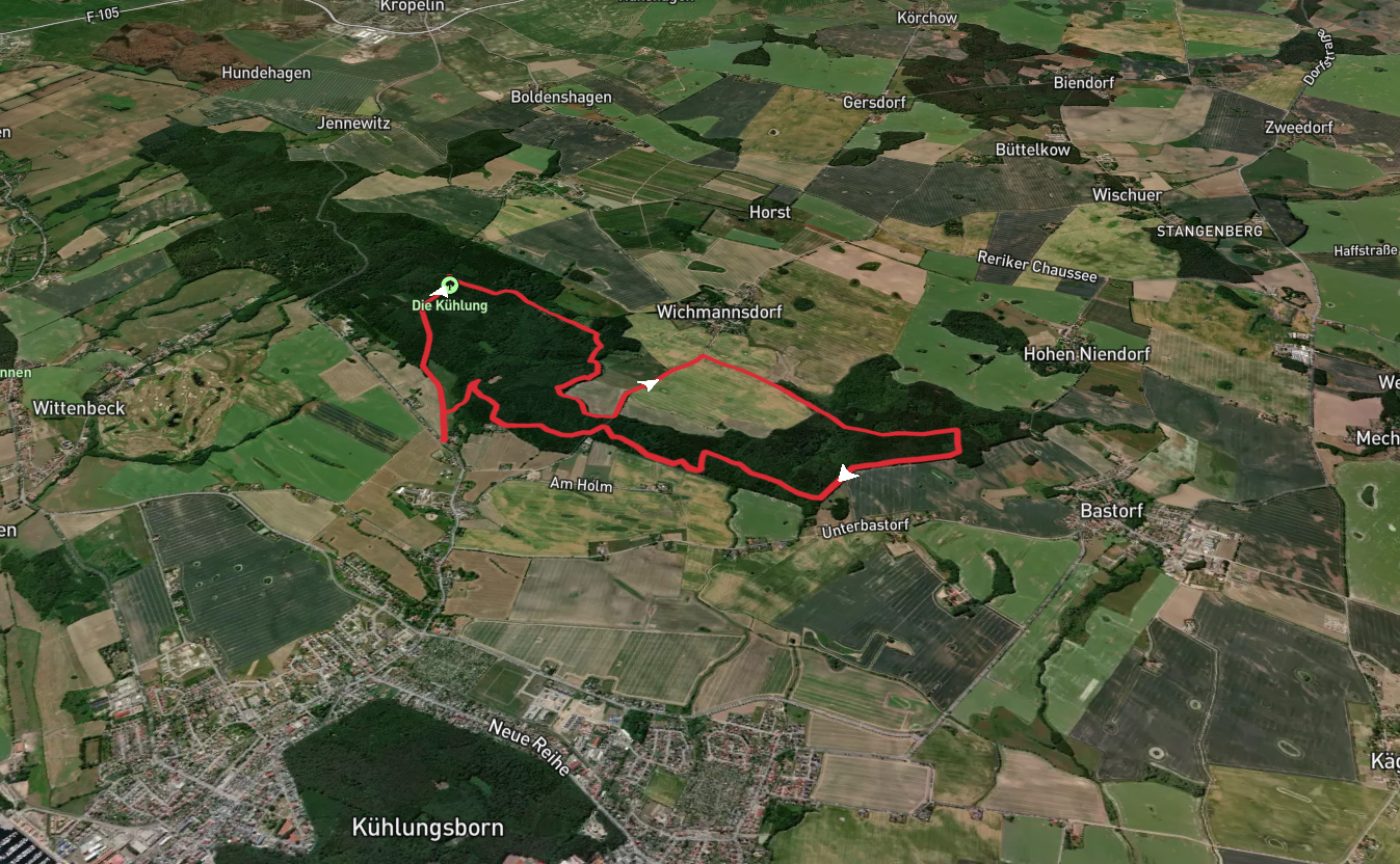 Die Kuehlung, Kleiner Jaegersberg and Zimmerberg Loop
