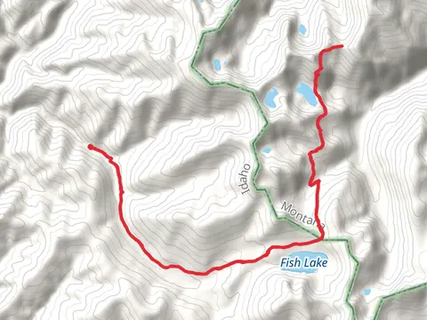 Siamese Lake via Fish Lake Trail