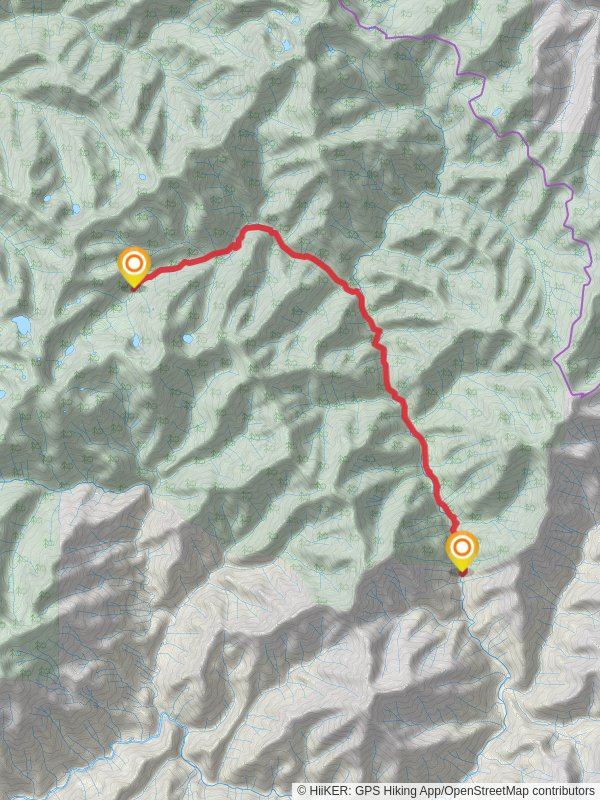 North Fork Salmon Trail - Mule Bridge Campground