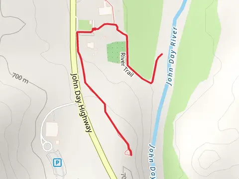 River Trail and Sheep Rock Overlook Trail