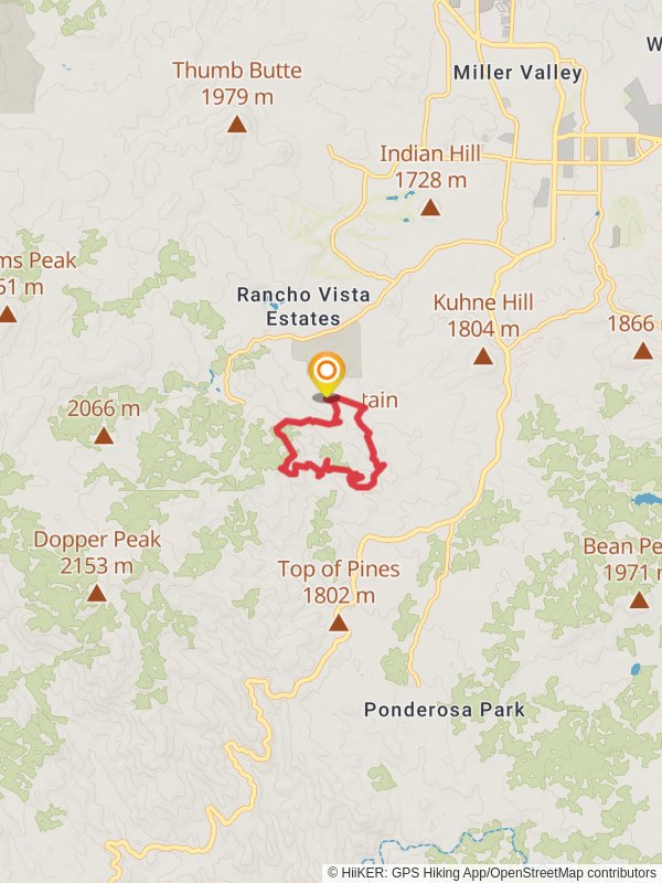 Wolverton Mountain and Whitespar Loop