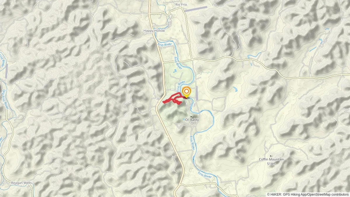 Old Horse Trail, Foshee Trail and Crystal Cave Loop Trail