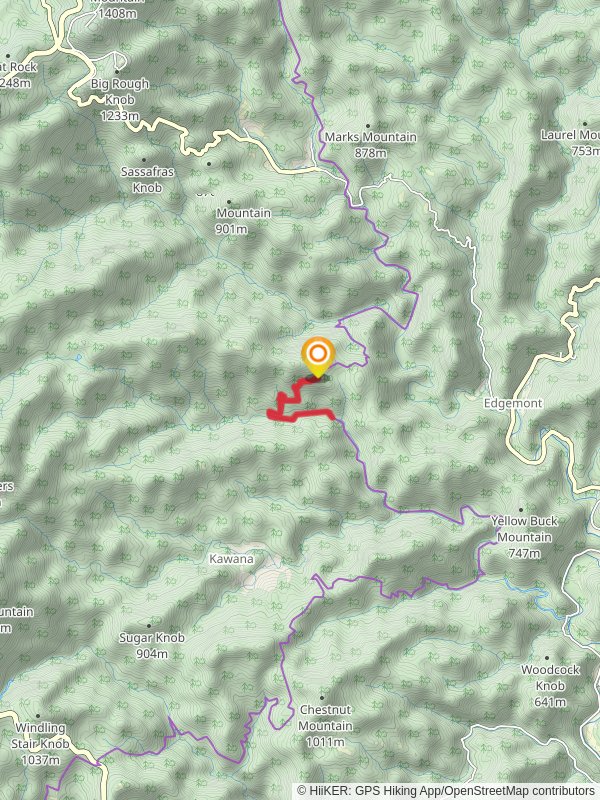 North Harper Shortcut and North Harper Creek Trail mobile static map