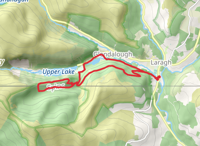Woollen Mills Spinc 13k 400m mobile static map