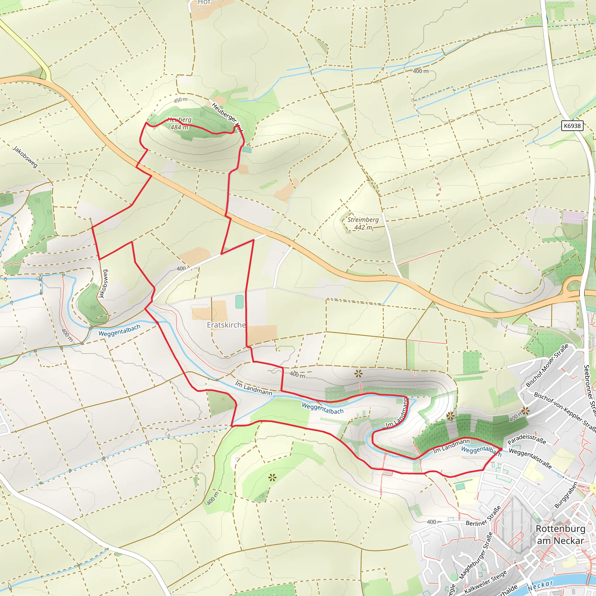 Heuberg Loop mobile static map