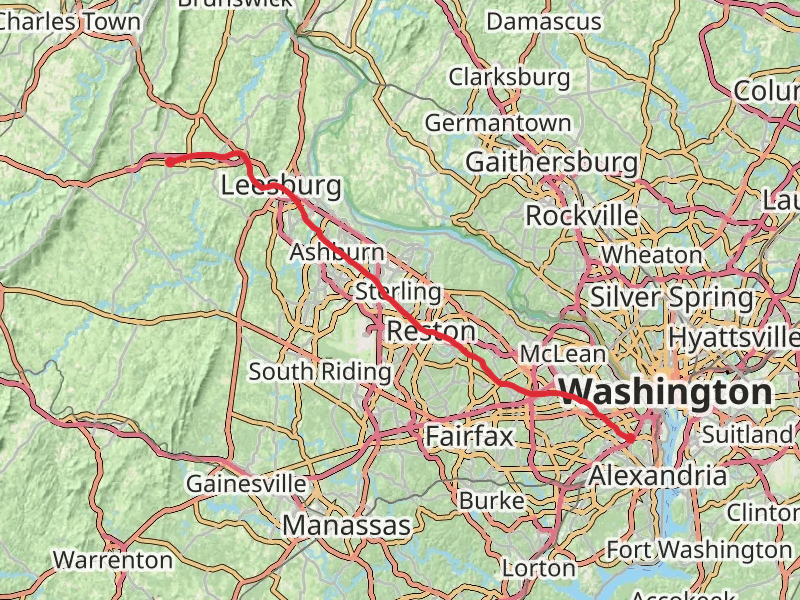 Washington and Old Dominion Trail