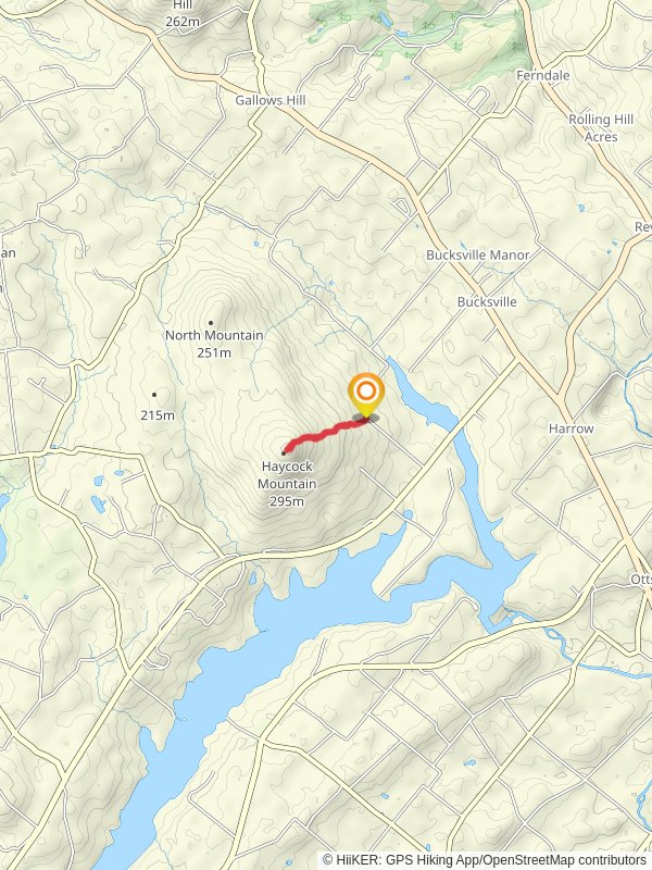 Haycock Mountain via Top Rock Trail