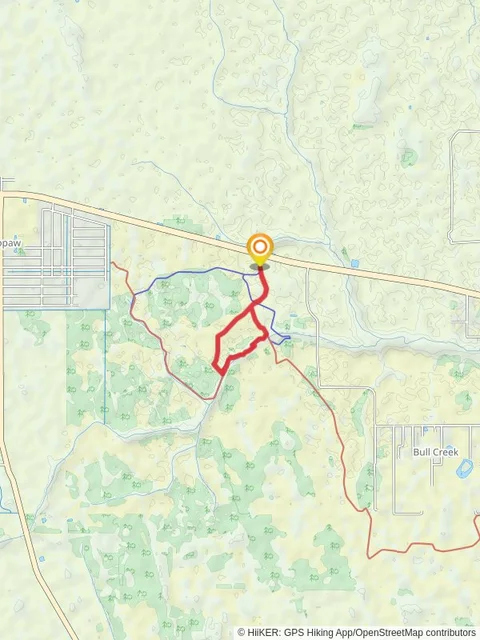 Cathi's Trail and West Branch Crabgrass Creek Loop