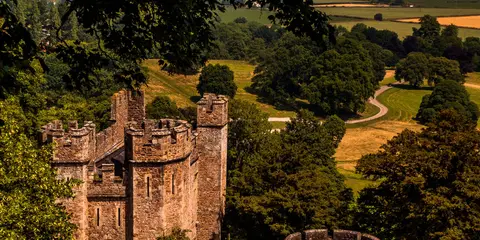 An image depicting the trail Macmillan Way West - Castle Cary to Barnstaple and its surrounding area.