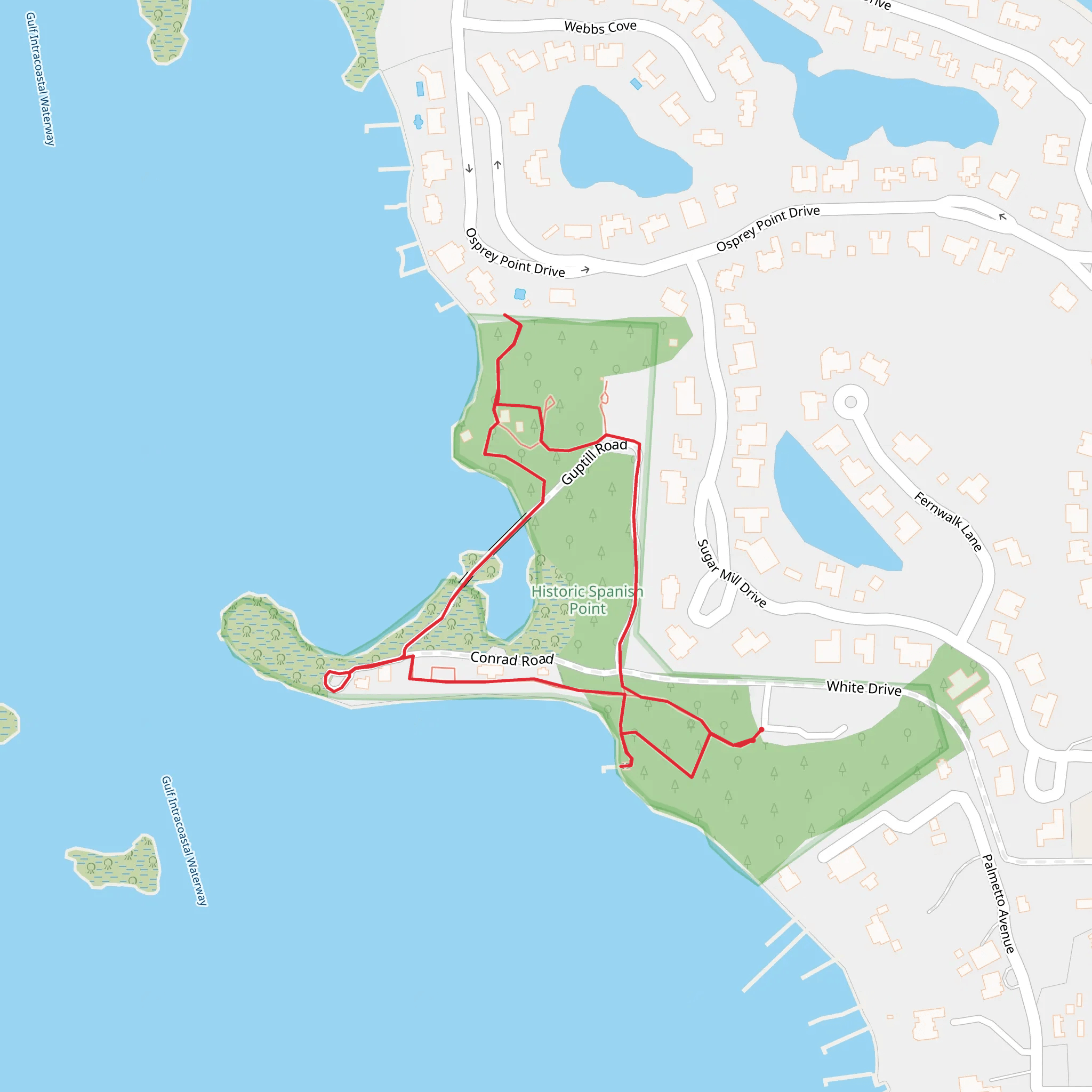 Little Sarasota Bay Walk mobile static map