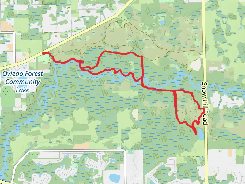 Kolokee Trail, Yahoo and Snake Loop