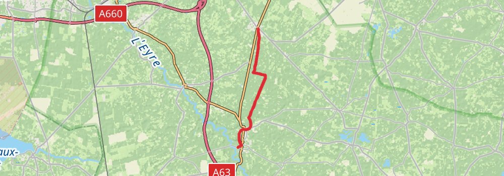 GR 655 Via Turonensis stage 63 Map