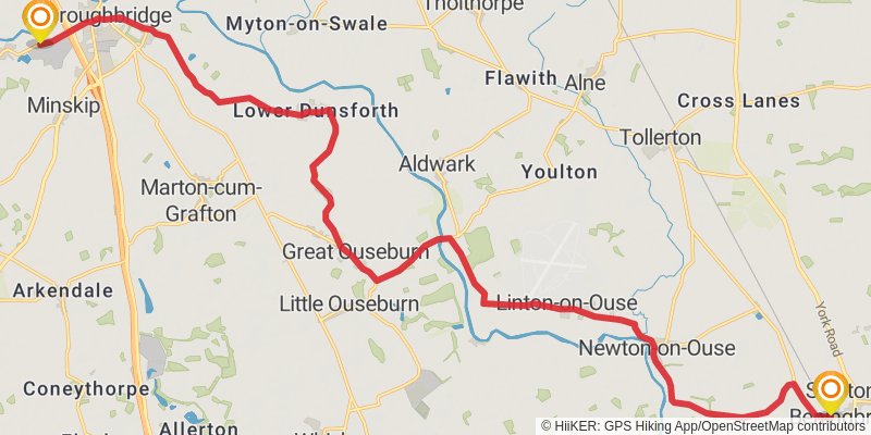 Way of the Roses stage 8 Map