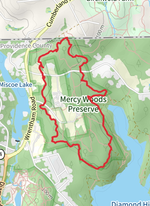 Mercy Woods - Cumberland  mobile static map