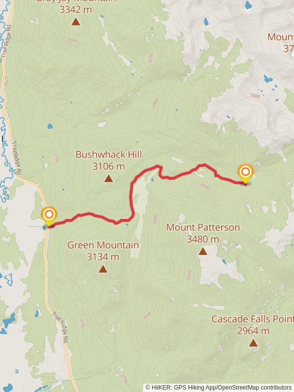 Green Mountain and Tonahutu Creek Trail