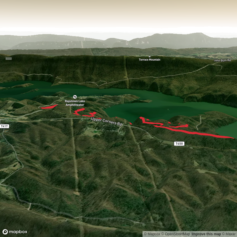 Allegheny Trail via Barrel Bay Trail