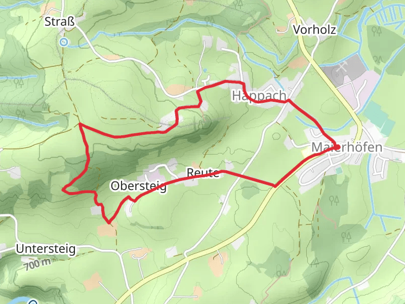 Skulpturenweg Maierhoefen Loop