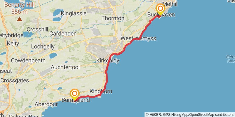 St Margaret's Way stage 3 Map