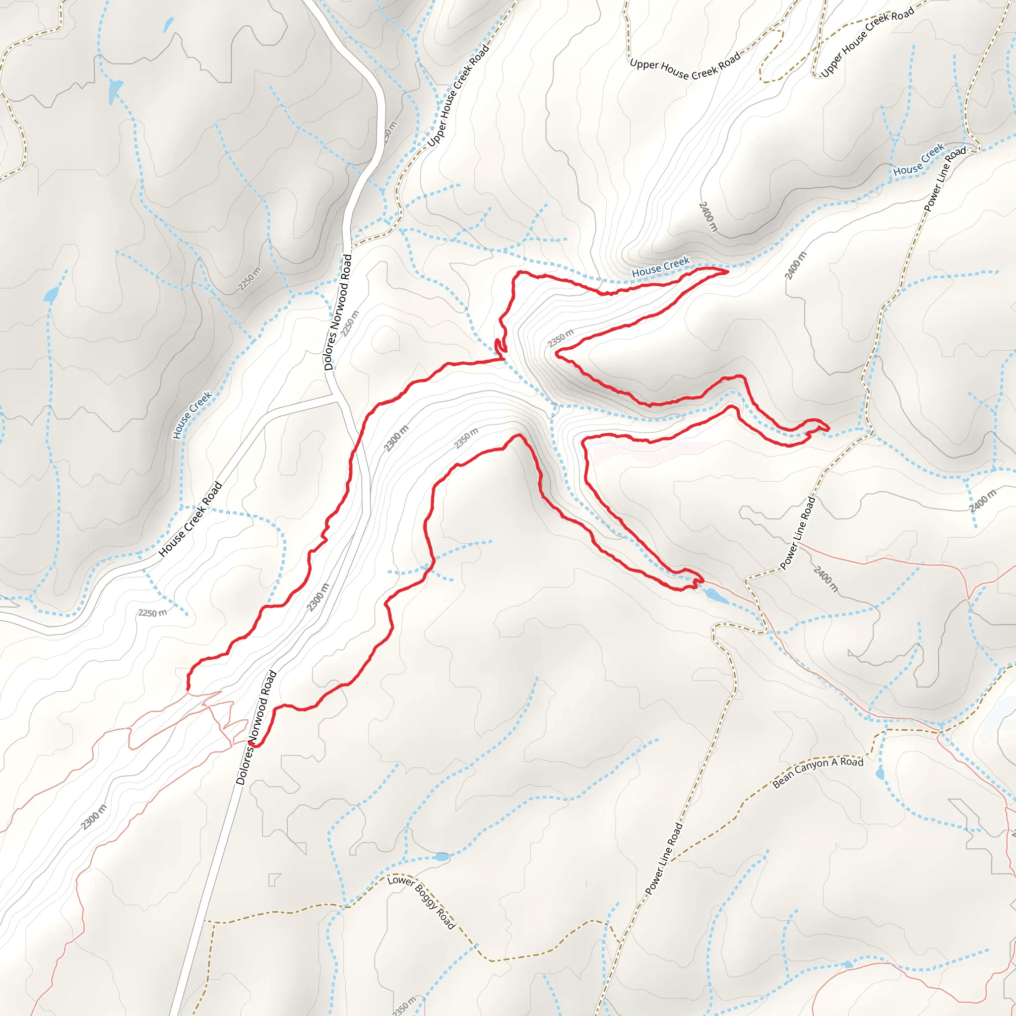Tava Yaakwi Trail mobile static map
