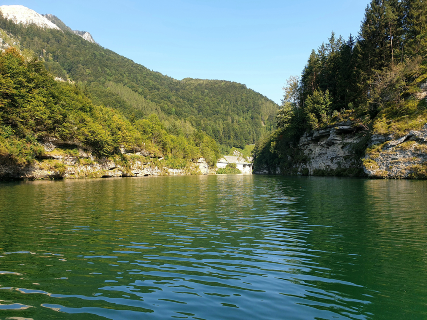 An image depicting the trail Klausersee - Fischersteig Loop and its surrounding area.