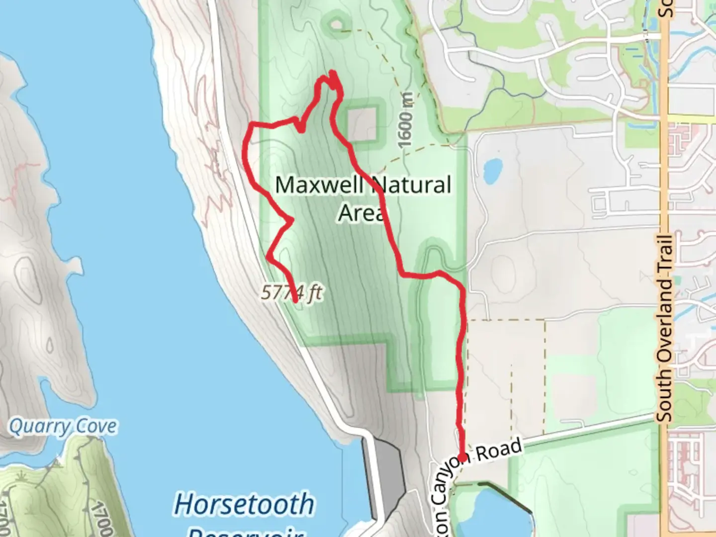 An image depicting the trail Maxwell Natural and its surrounding area.