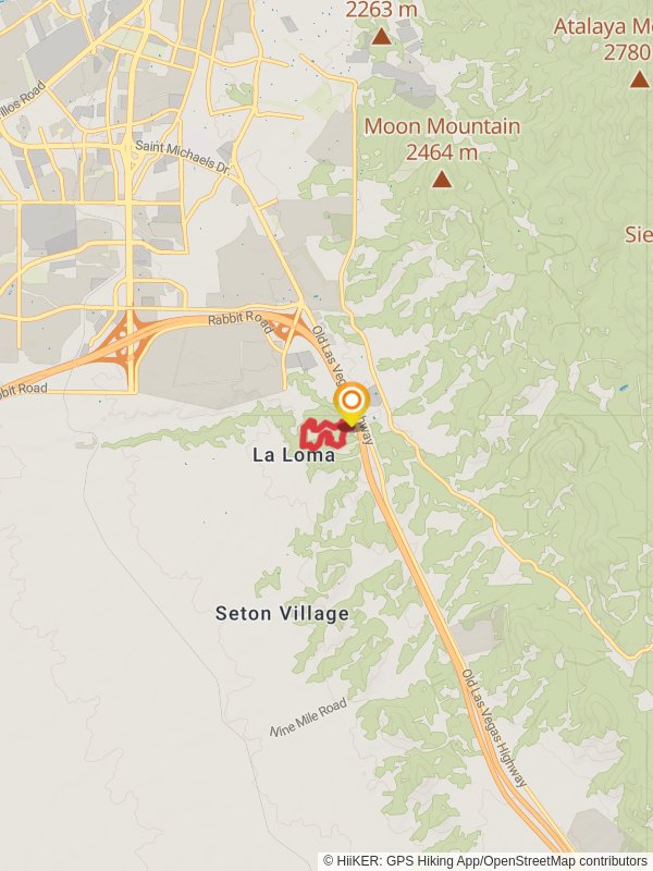 Santa Fe County Arroyo Hondo Open Space Loop Trail