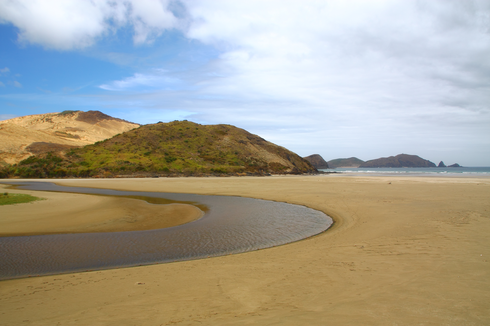 An image depicting the trail Twilight - Te Werahi Loop Track and its surrounding area.