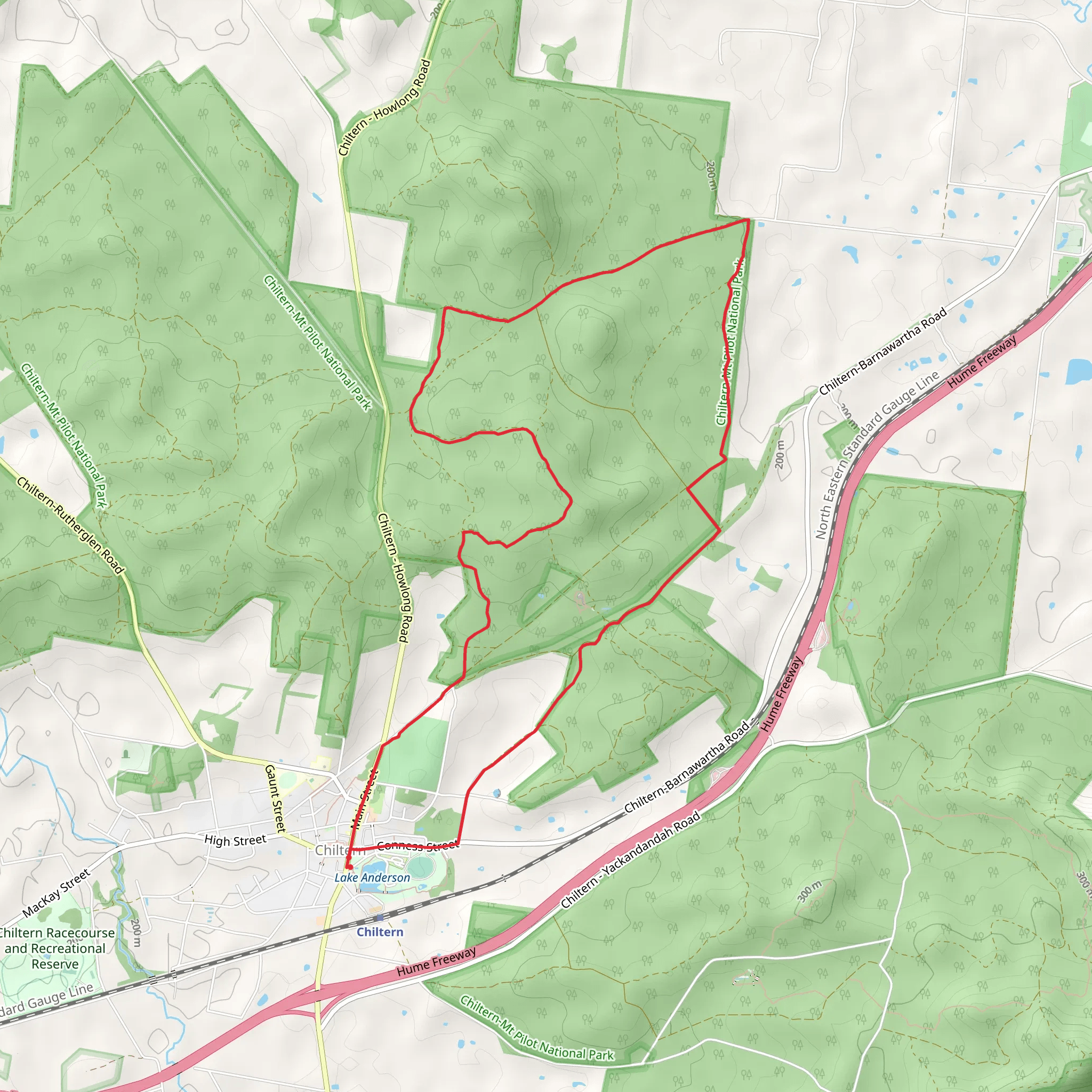 Magenta Mine Walk mobile static map