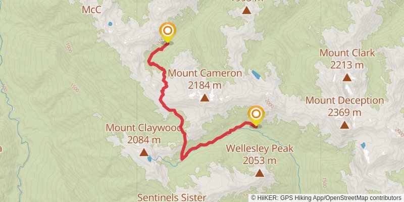 Northeastern Olympics Loop stage 3 Map