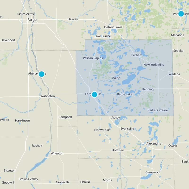 Otter Tail County Static Map