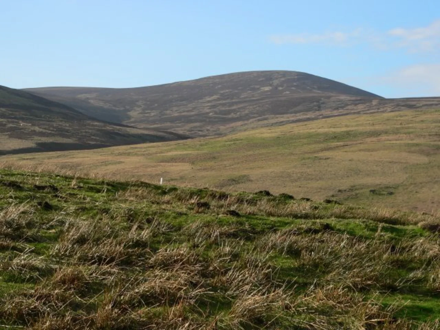 An image depicting the trail Hedgehope Hill and its surrounding area.