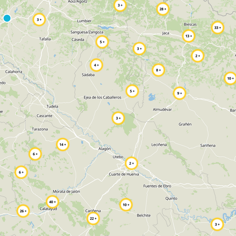 Castejón De Valdejasa Static Map