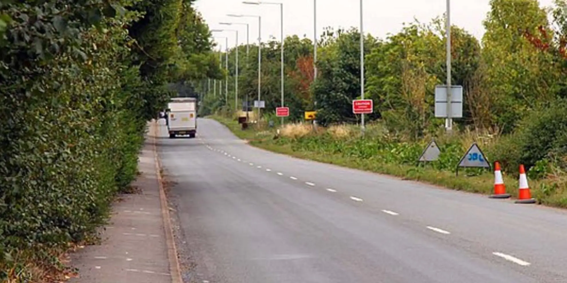 An image depicting the trail Thenford Hill and Upper Wardington from Middleton Cheney and its surrounding area.