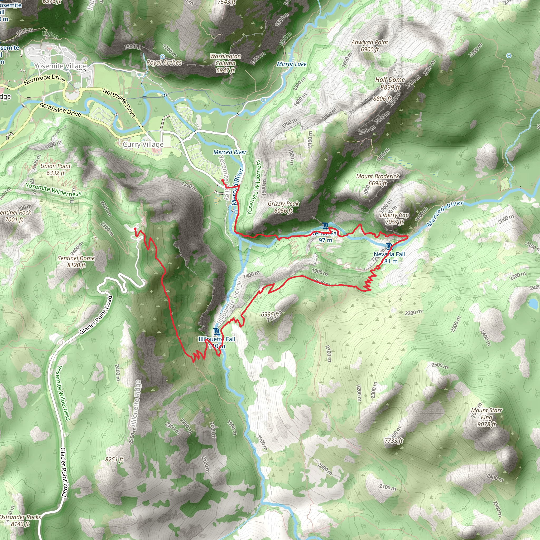 Panorama Trail mobile static map