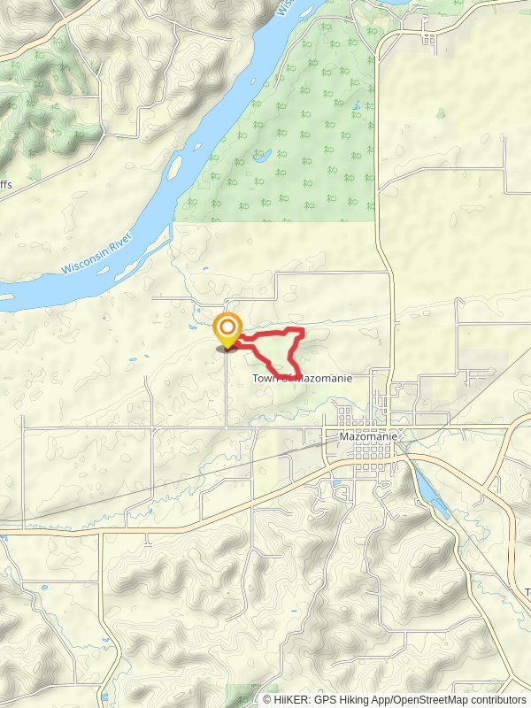 Walking Iron County Park Loop