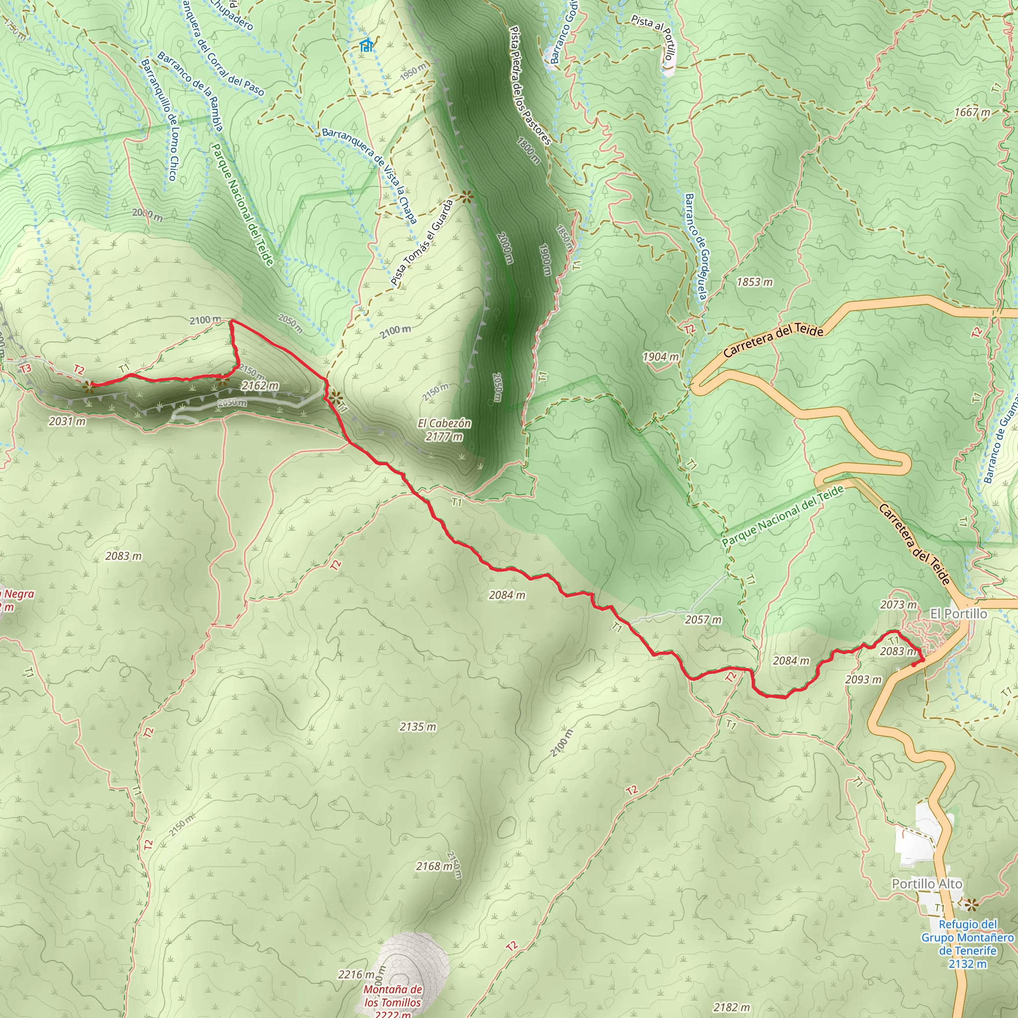 S-1 La Fortaleza mobile static map