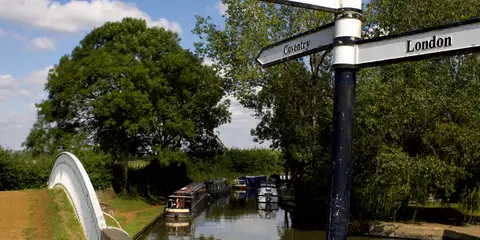 An image depicting the trail Long Buckby to Braunston and its surrounding area.