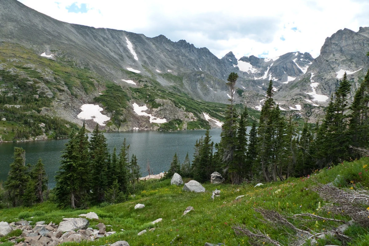 Long Lake and Lake Isabelle via Pawnee Pass Trail