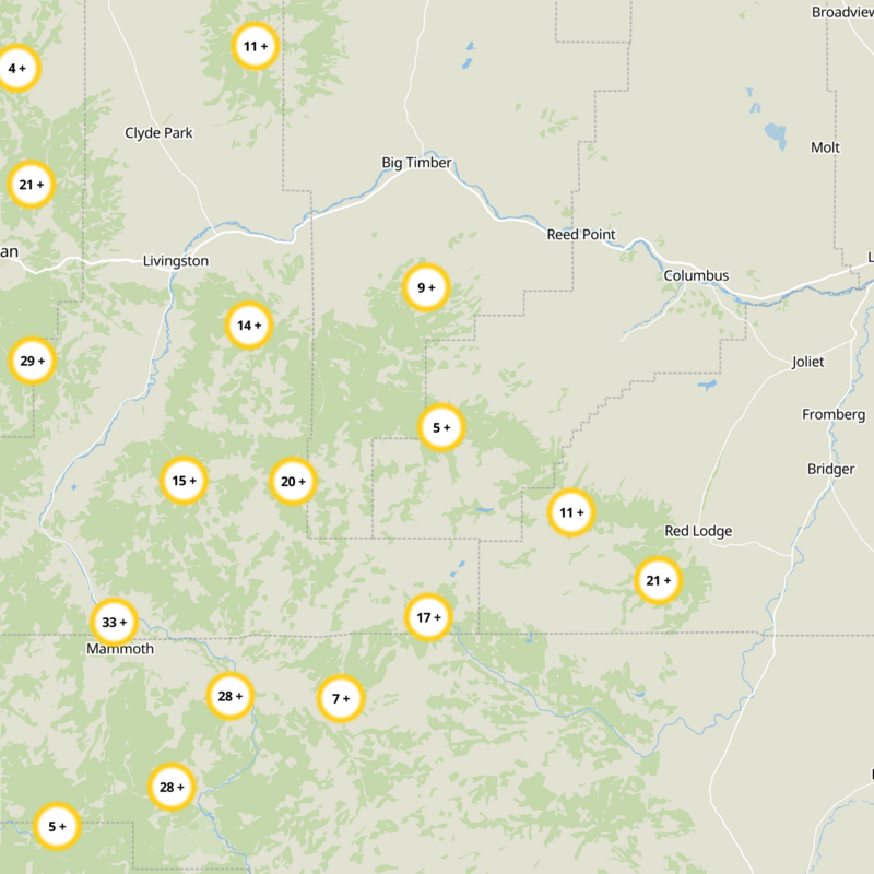 Stillwater County Static Map