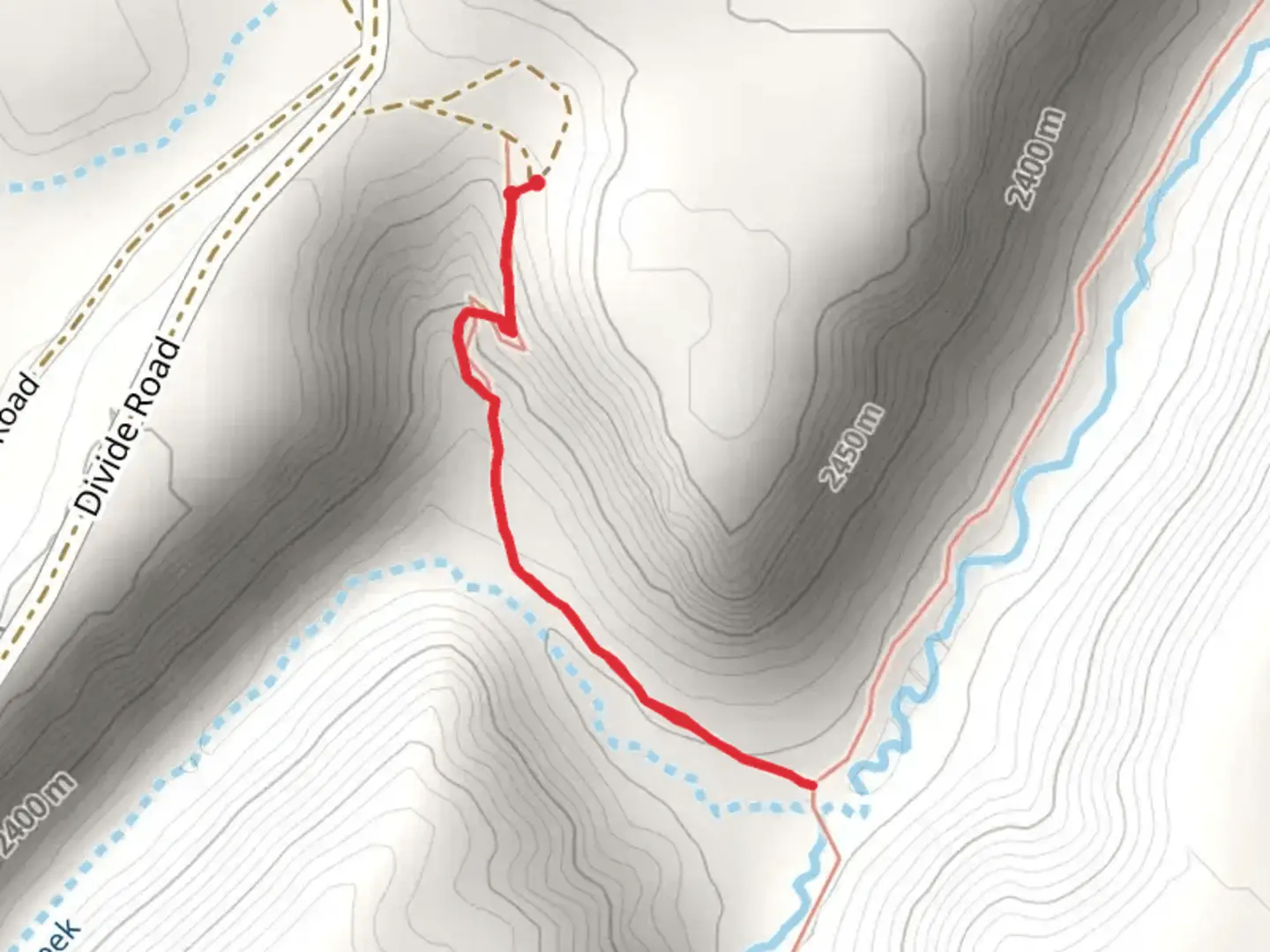 An image depicting the trail Carson Hole Trail and its surrounding area.