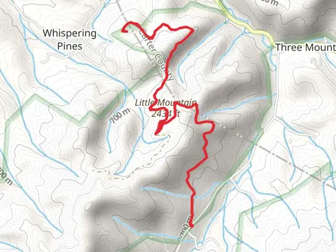 Powder Branch Spur and Little Mountain