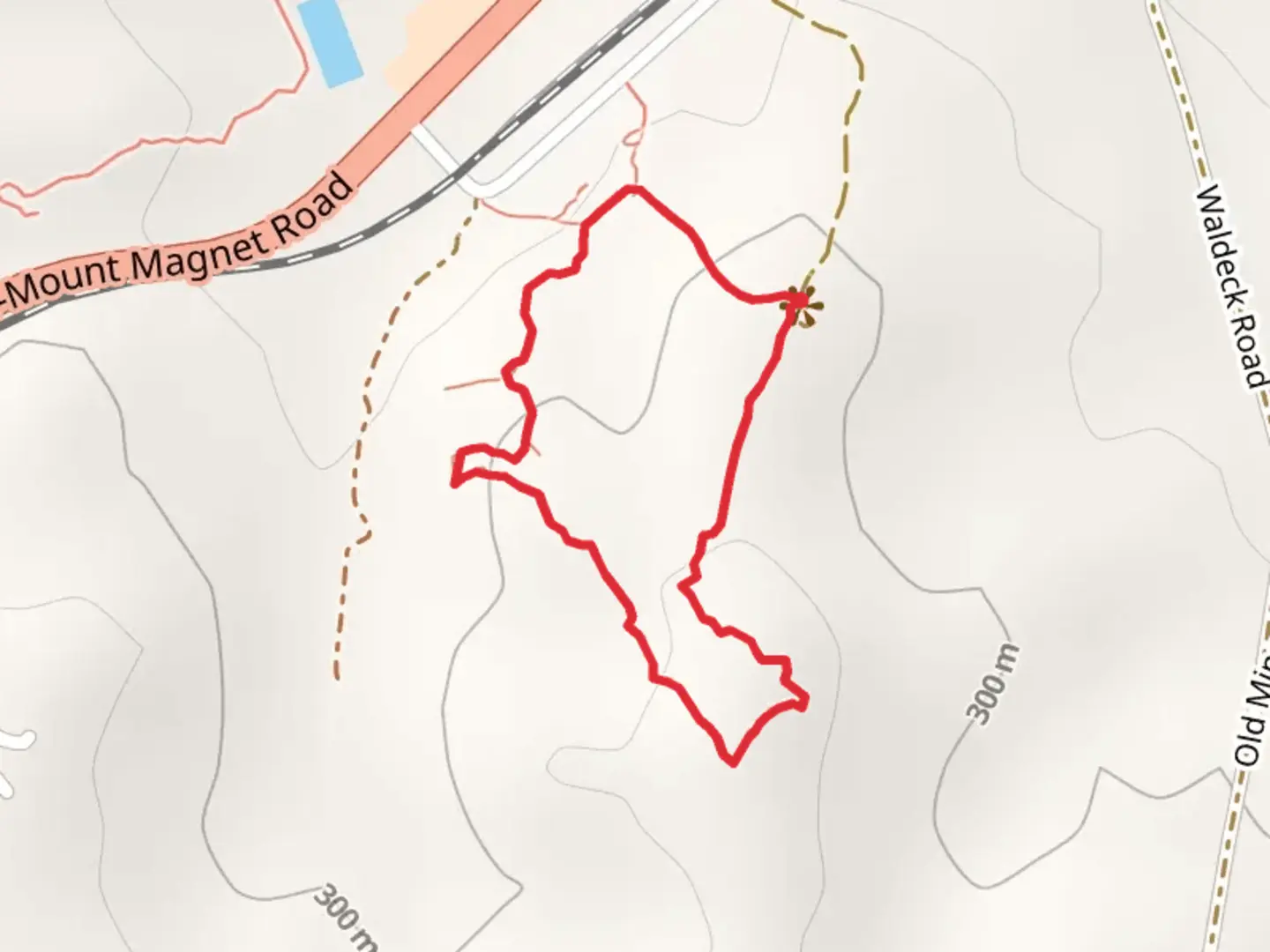An image depicting the trail Mullewa Bushland Trail and its surrounding area.