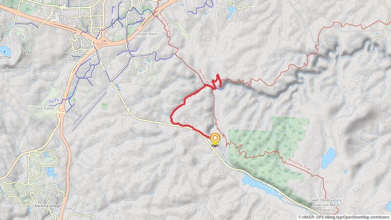 Fay Canyon and Arizona Trail